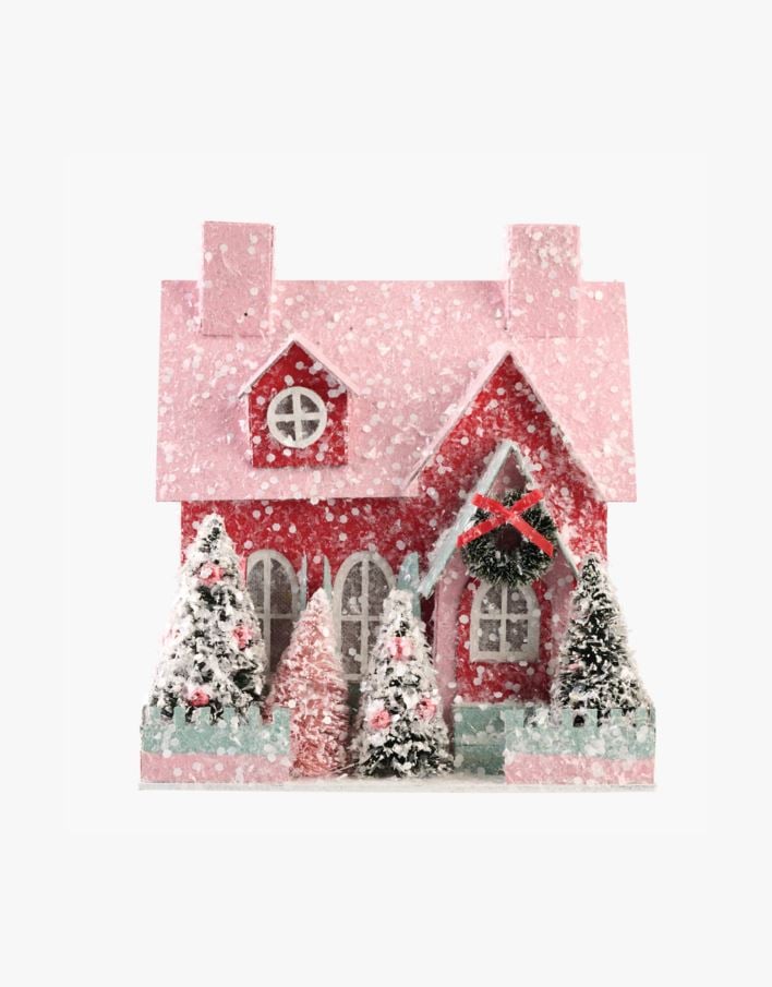 Pynt multi rød - 17,2x14x18,1 multi rød - 1