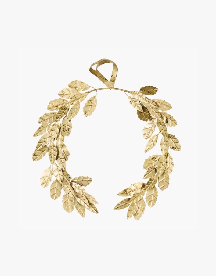 Krans gull - 36x40 cm gull - 1