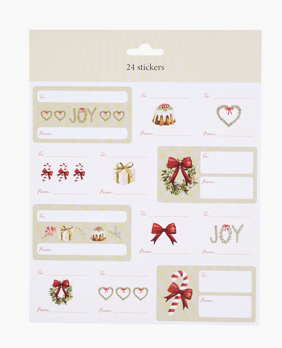 Klistrelapper til/fra multi - 20x22 cm multi - 1