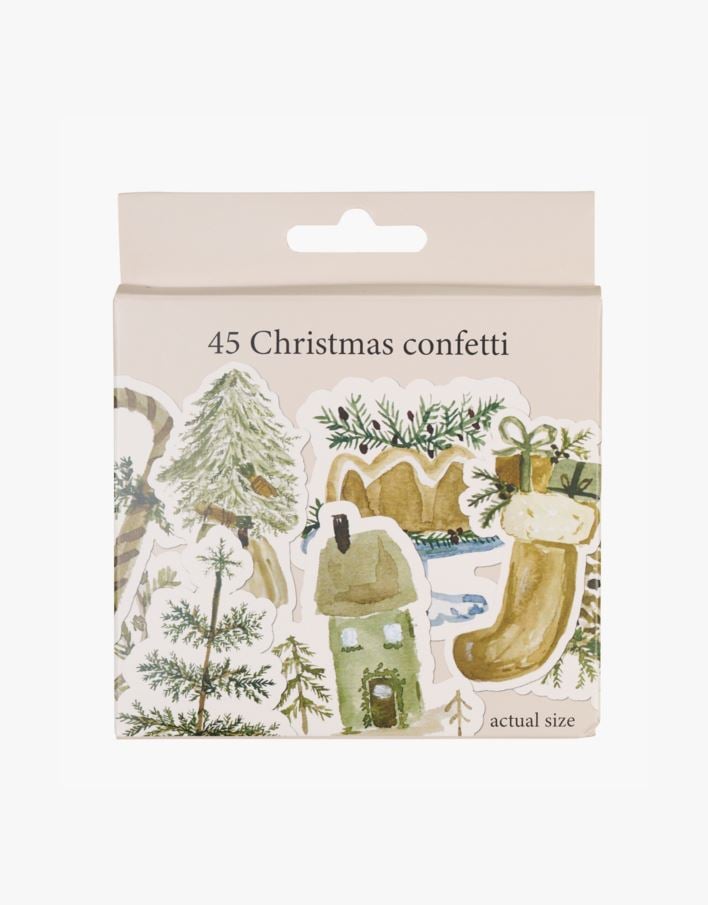 Konfetti multi grønn - 6 multi grønn - 1