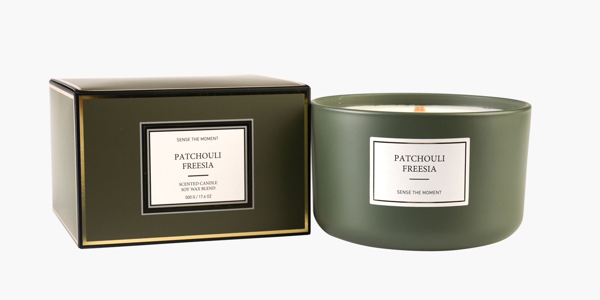 Duftlys grønn - 500 g grønn - 1