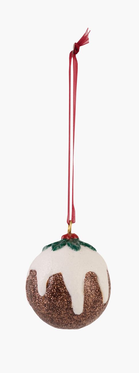 Juletrepynt multi brun - 4x5 cm multi brun - 1