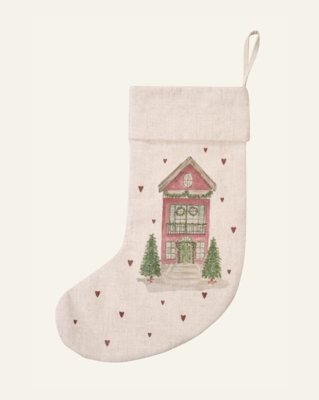 Julestrømpe multi rød - 35x50 cm multi rød - 1