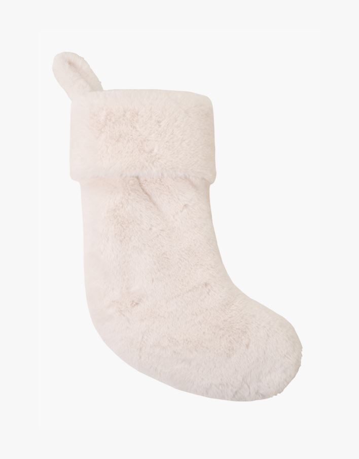 Julestrømpe hvit - 14x50 cm hvit - 1