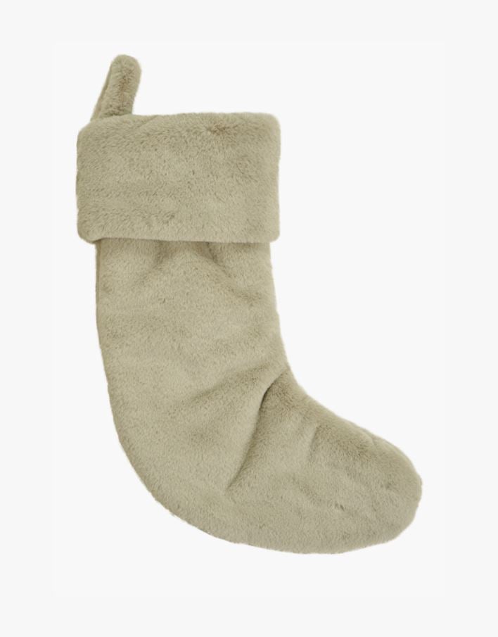 Julestrømpe grågrønn - 14x50 cm Grågrønn - 1