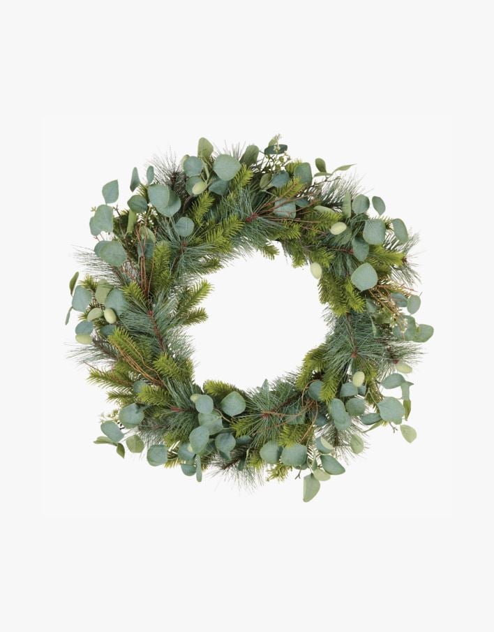 Krans multi grønn - ø71x15 cm multi grønn - 1