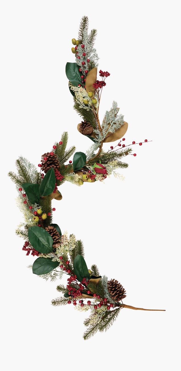 Girlander multi rød - 26x15x183 cm multi rød - 1