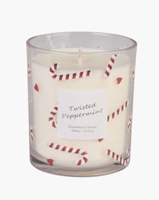 Sense The Moment Sense Candycane Duftlys Multi Rød 290 g