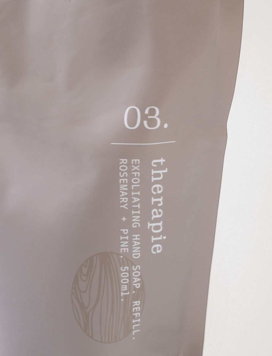 Eksfolierende håndsåpe refill transparent - 2