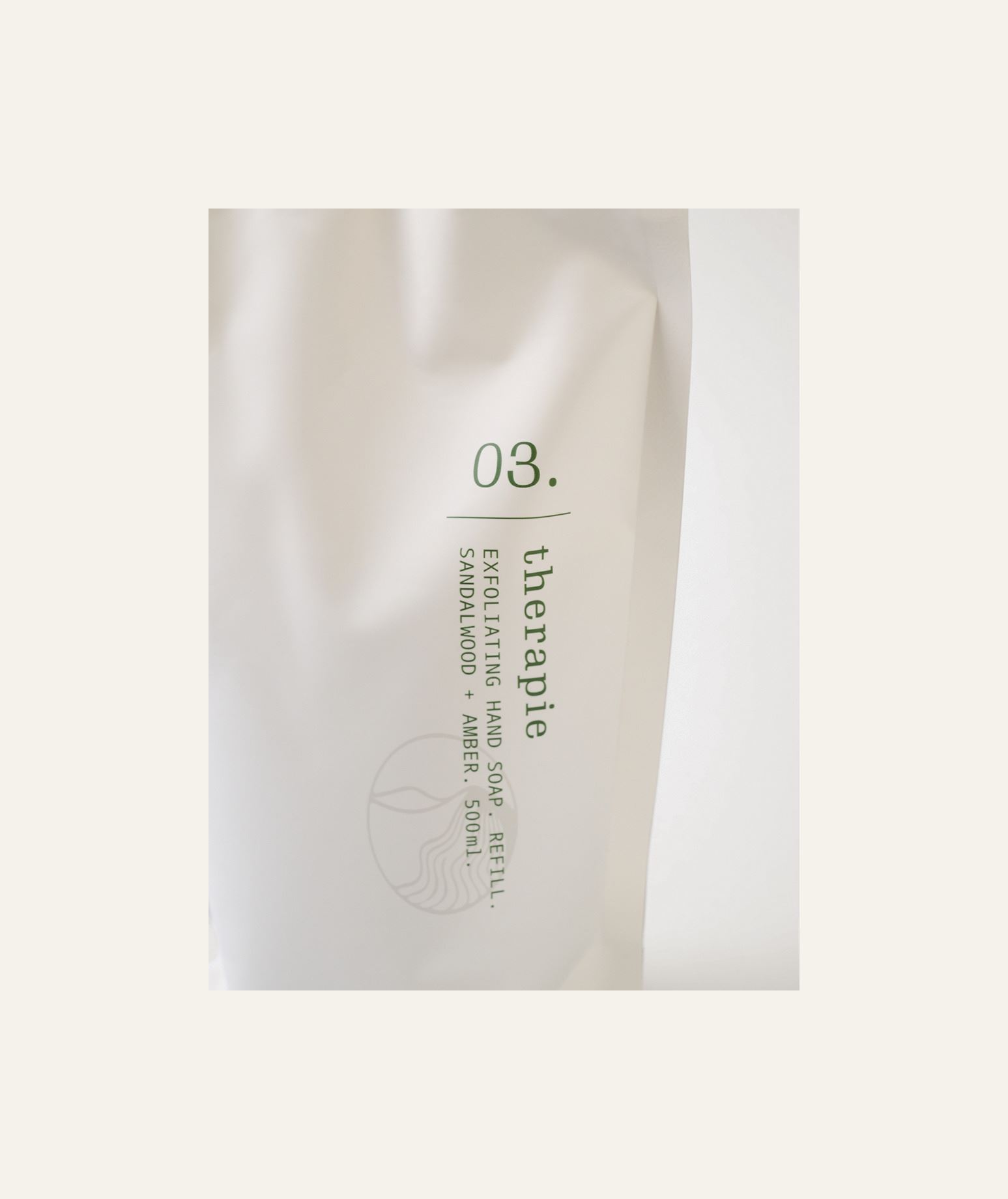 Eksfolierende håndsåpe refill transparent - 2