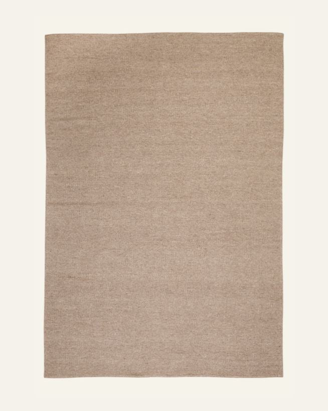 Ullteppe lys brun - 160x230 cm lys brun - 1