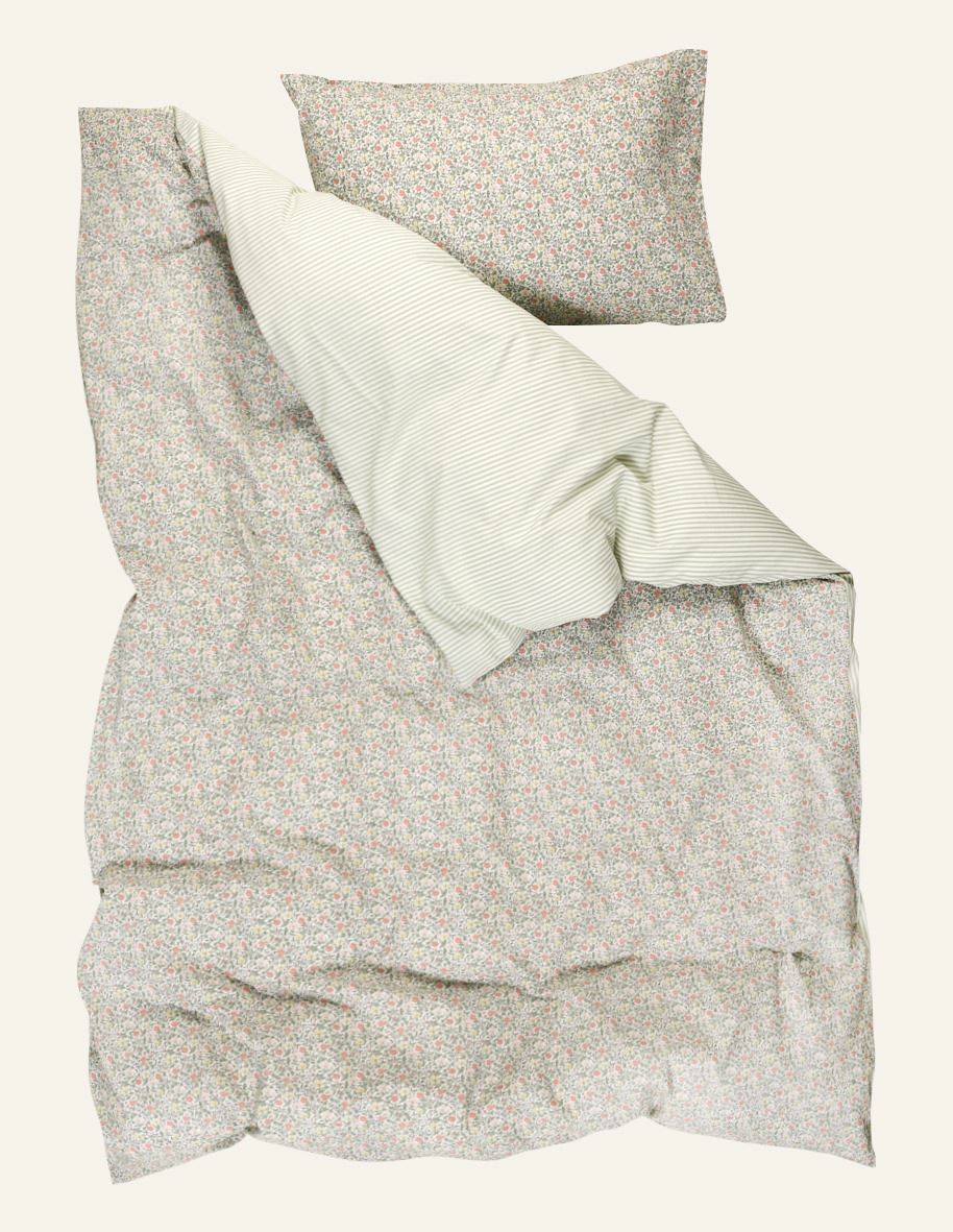 Bomull sengesett multi - 6