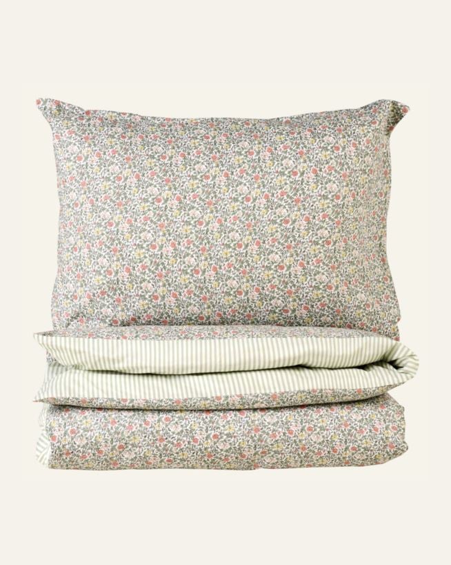 Bomull sengesett multi - 140x220 cm multi - 1