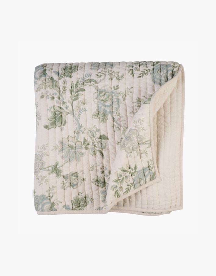 Sengeteppe grønn - 150x240 cm grønn - 1