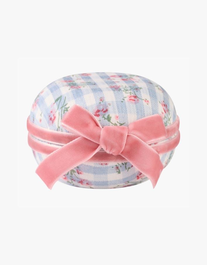 Smykkeskrin lys blå - ø7,8 cm lys blå - 1