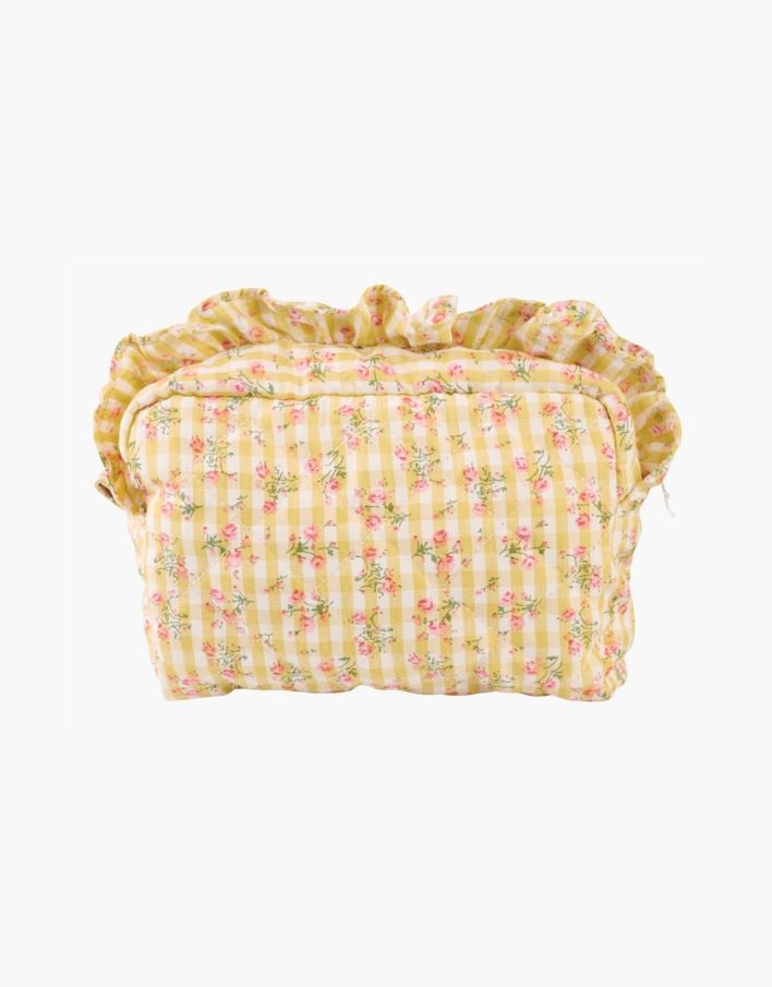 Toalettmappe lys gul - 14x20 cm lys gul - 1