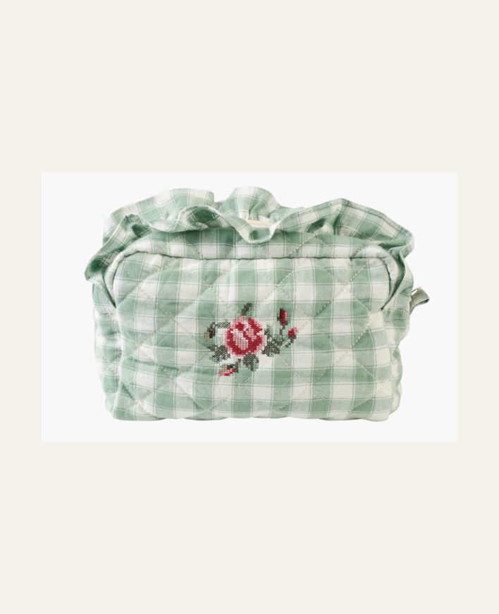 Toalettmappe grønn - 14x20 cm grønn - 1