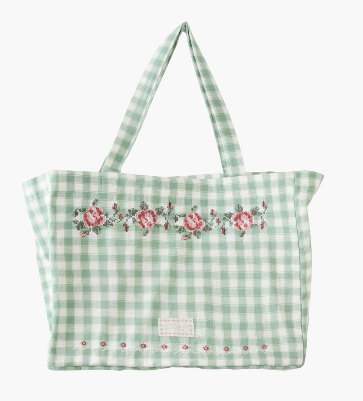 Totebag grønn - 33x43 cm grønn - 1