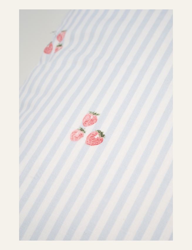 Bomull putevar lys blå - 2