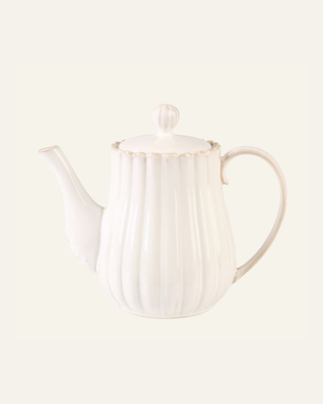 Kanne m/lokk hvit - 1150ml hvit - 1