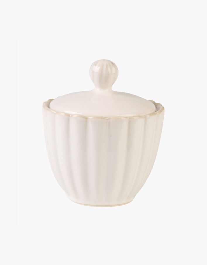 Sukkerskål hvit - 250ml hvit - 1