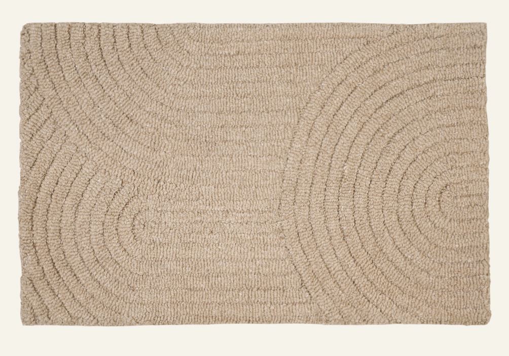 Dørmatte lys brun - 50x80 cm lys brun - 1