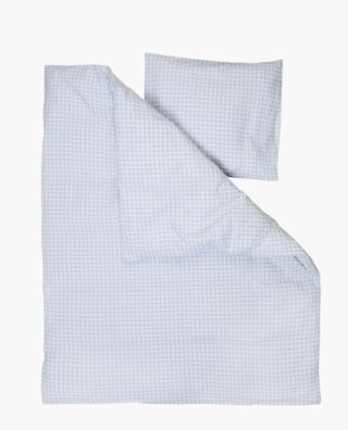 Little Roomies Pepita Sengesett Baby Lys Blå 65x80/35x40 cm