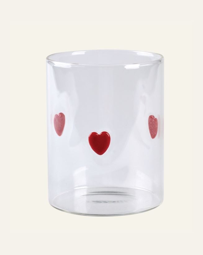 Drikkeglass rød - 400 ml rød - 1