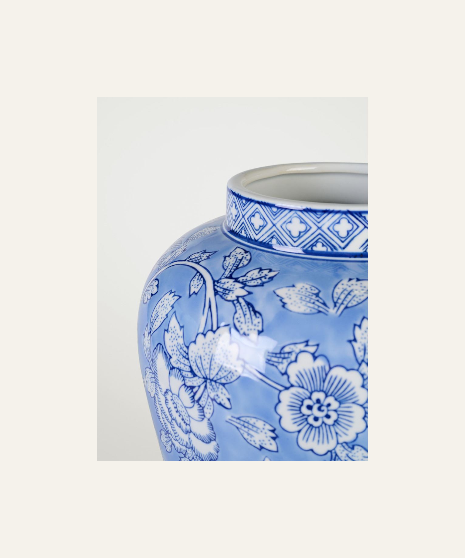 Dekorkrukke multi blå - 2