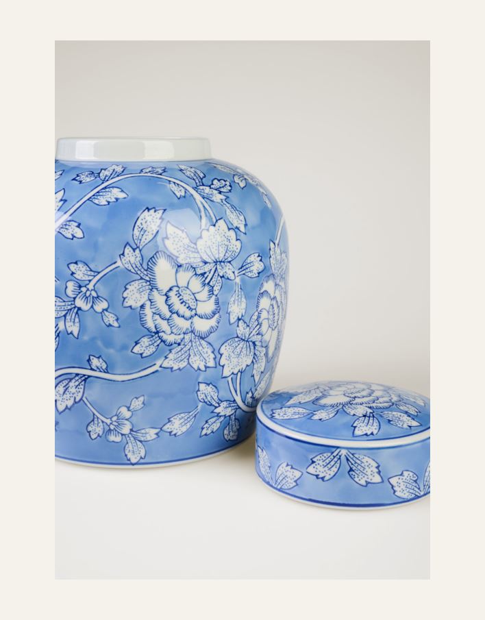 Dekorkrukke blå - 2