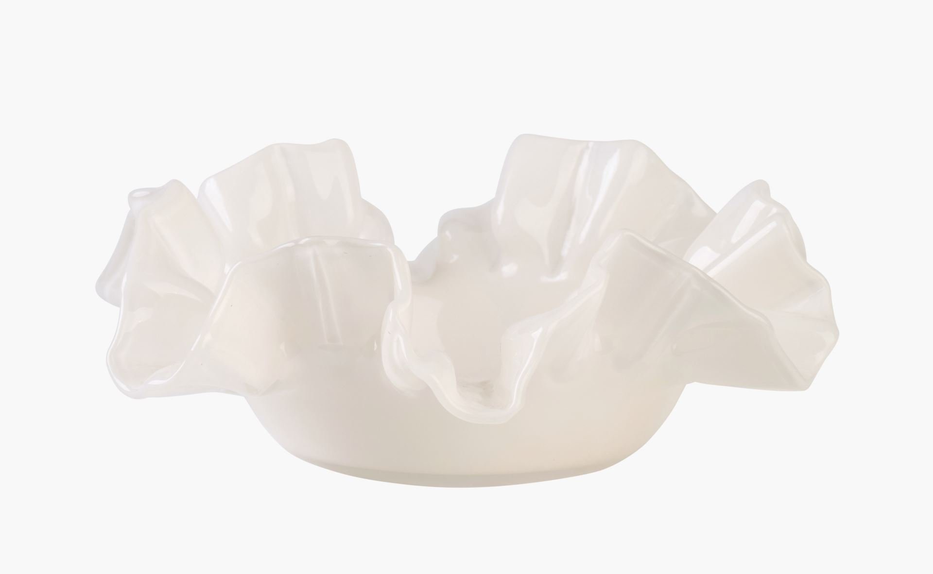 Telysholder offwhite - 19,5x19,5x6 cm offwhite - 1