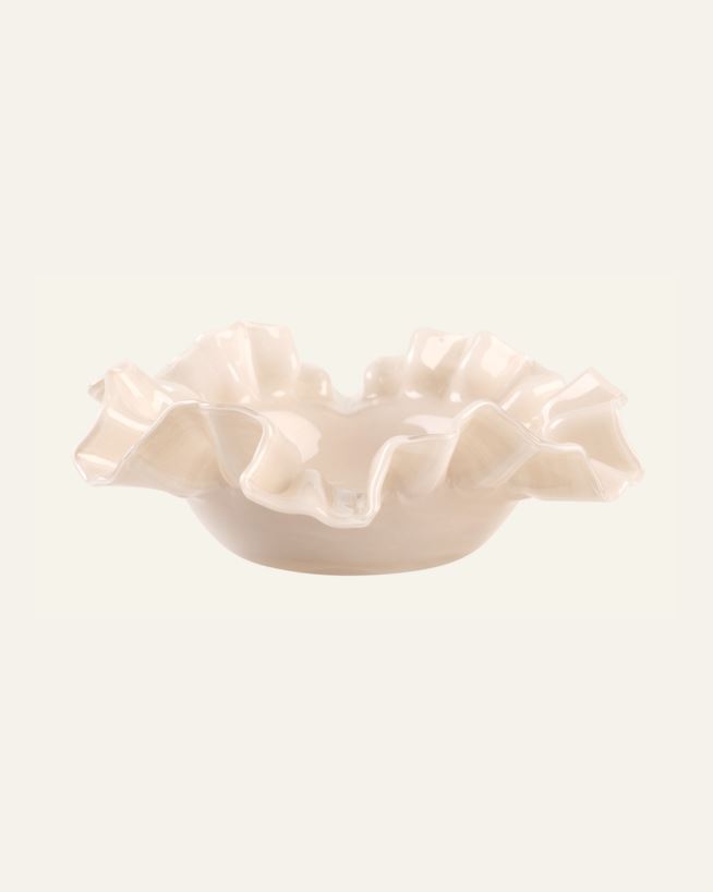 Telysholder lys beige - 19,5x19,5x6 cm lys beige - 1