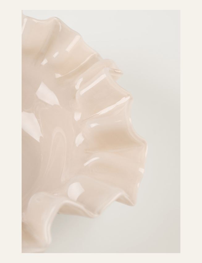 Telysholder lys beige - 2