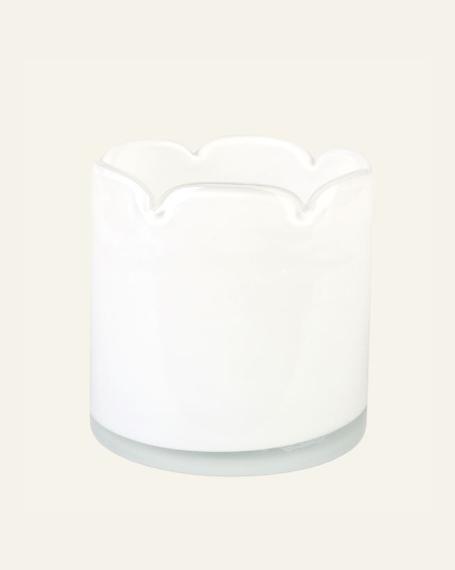 Telysholder hvit - 12x12x12 cm hvit - 1