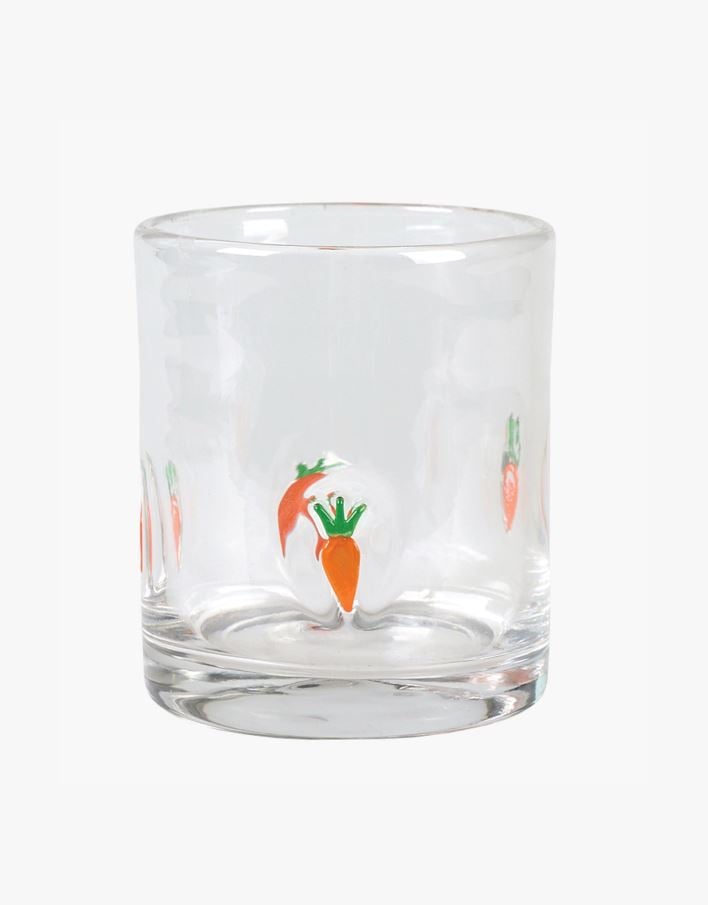 Telysholder multi orange - 8,5x8,5x10 cm multi orange - 1