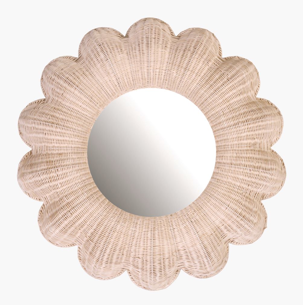 Speil lys natur - 73x73x9 cm lys natur - 1