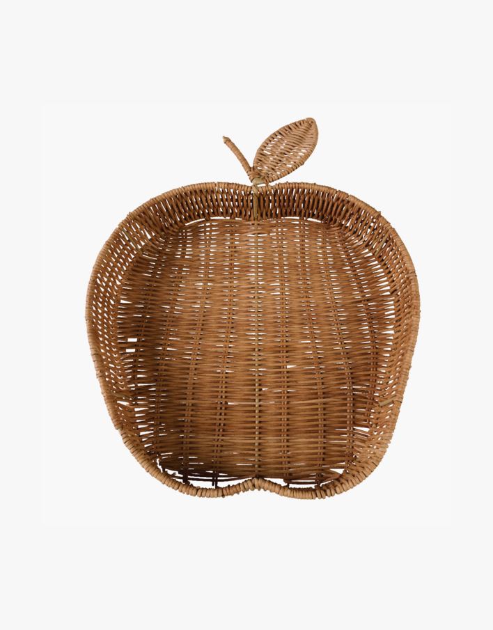 Kurv natur - 32x30x6,5 cm natur - 1