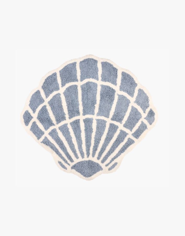 Badematte blå - 75x84 cm blå - 1