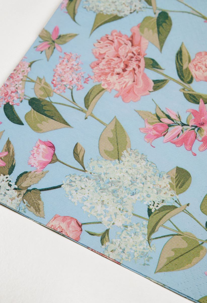 Papirservietter multi rosa - 2