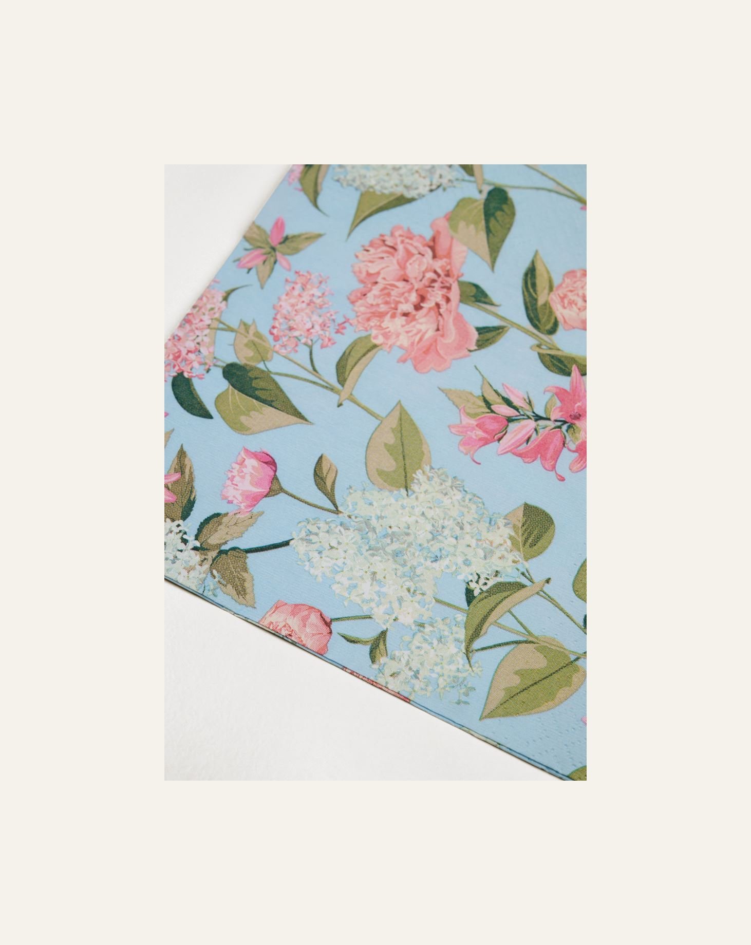 Papirservietter multi rosa - 2