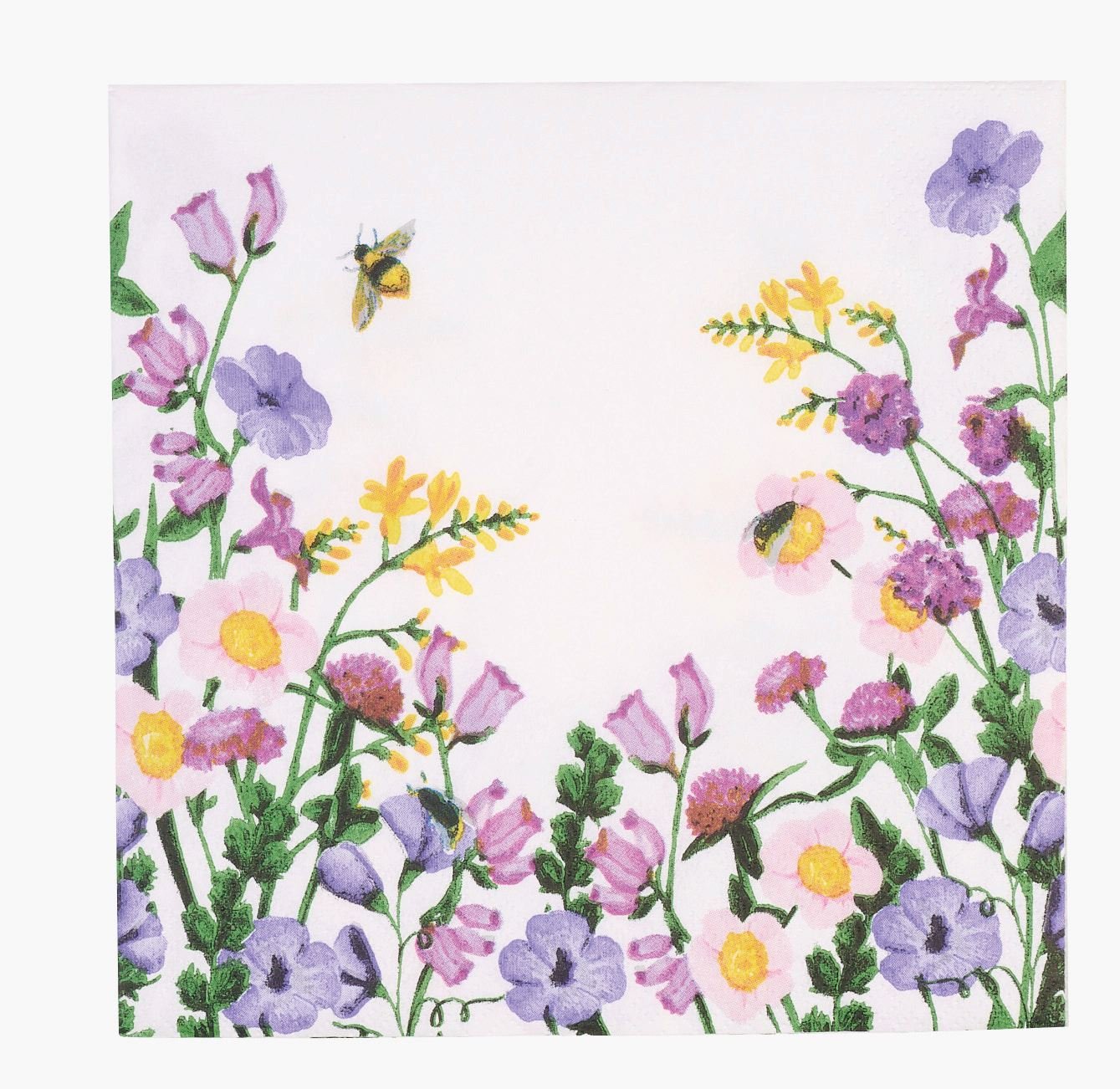 Papirservietter multi hvit - 33x33 cm multi hvit - 1