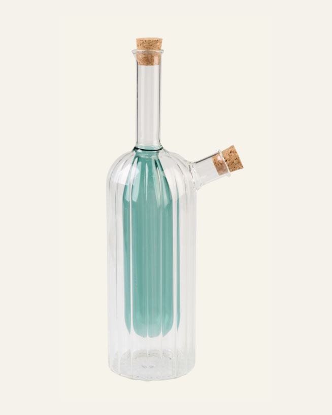 Olje+eddik flaske petroleumsblå - 260ml/100ml petroleumsblå - 1