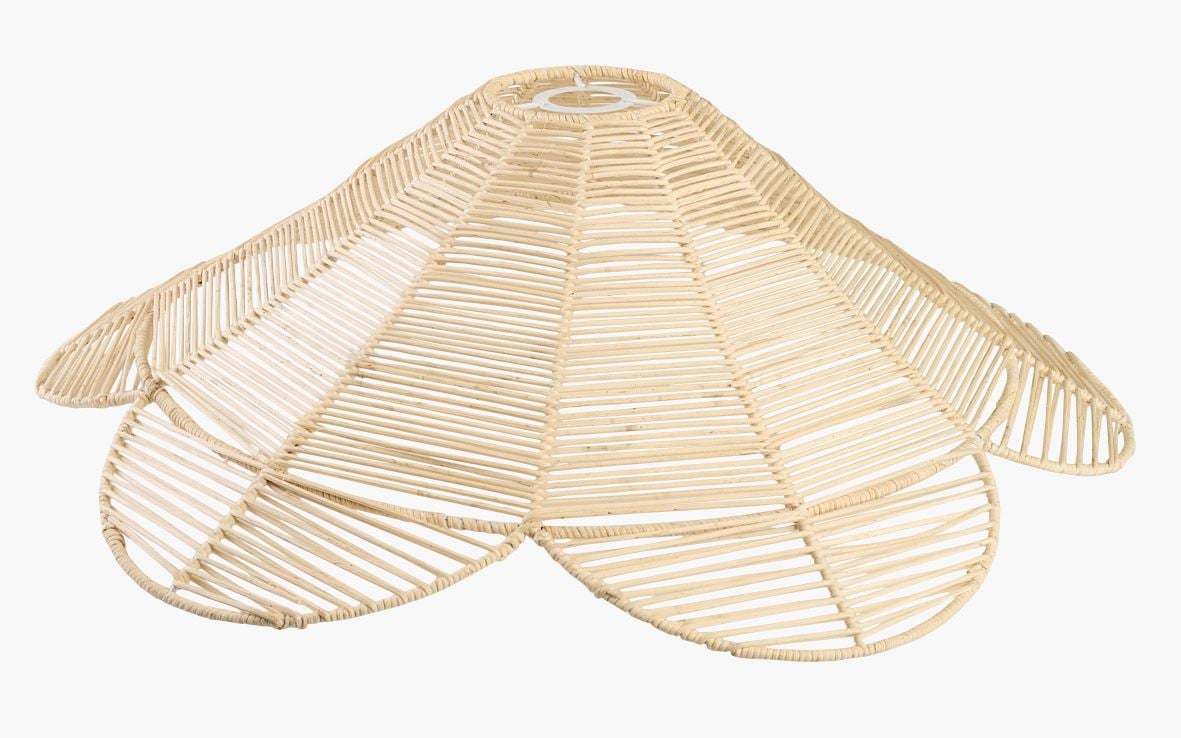 Lampeskjerm lys natur - ø66x20 lys natur - 1