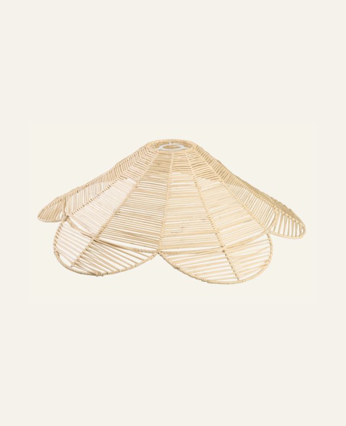 Lampeskjerm lys natur - ø66x20 lys natur - 1