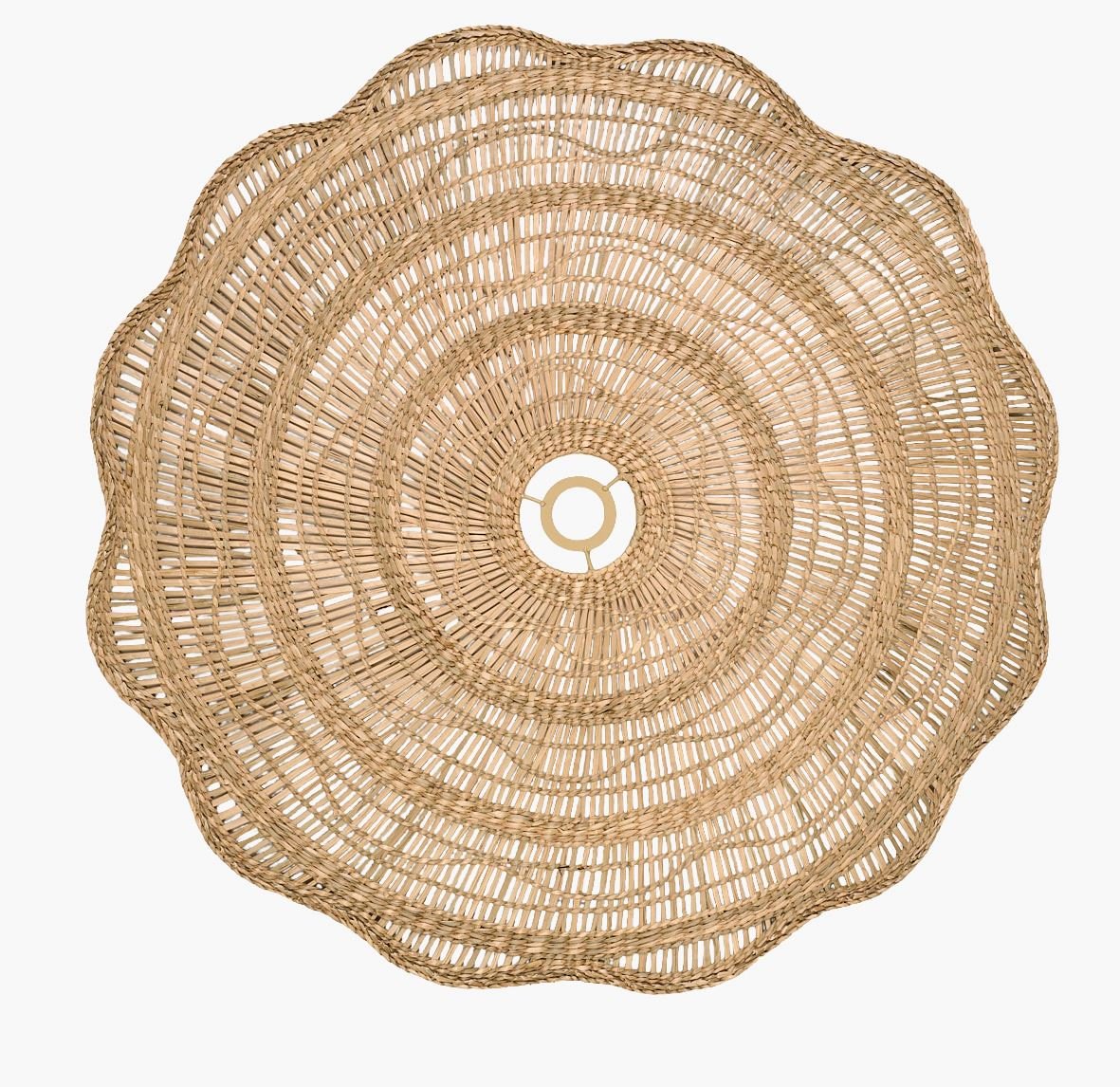 Lampeskjerm natur - ø79x1 cm natur - 1