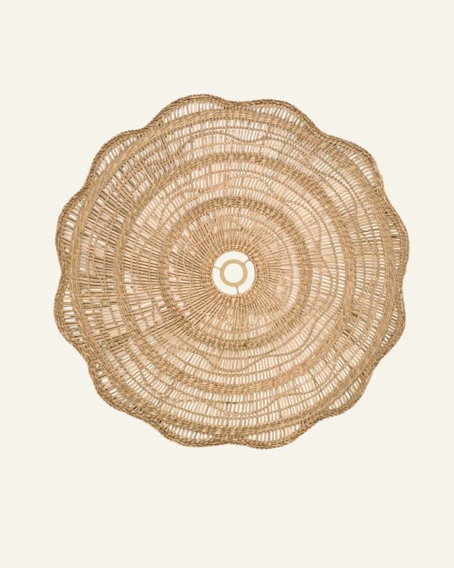 Lampeskjerm natur - ø79x1 cm natur - 1
