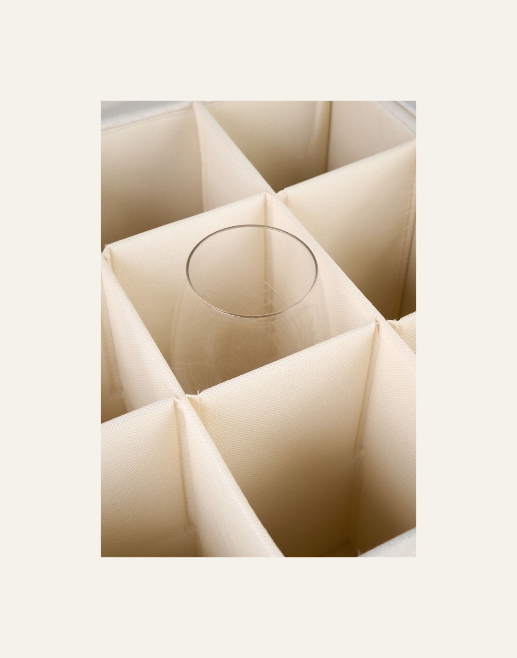 Oppbevaringsboks lys natur - 2