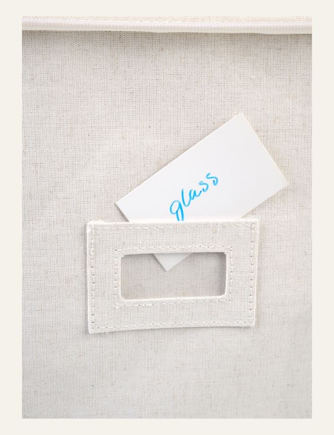 Oppbevaringsboks lys natur - 4