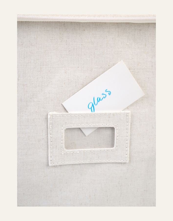 Oppbevaringsboks lys natur - 4