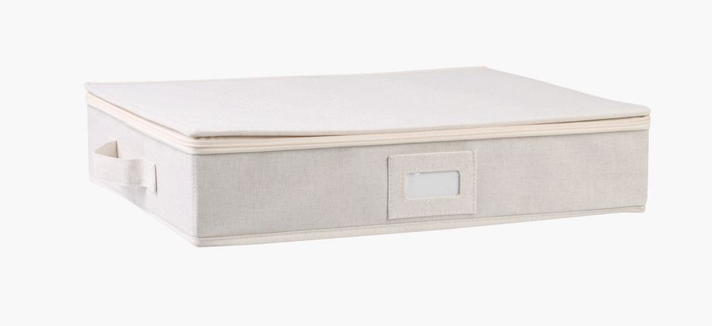 Oppbevaringsboks lys natur - 46x35x10,2 cm lys natur - 1